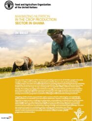 Maximizing Nutrition in the Crop Production Sector in Ghana (PDF) Maximizing Nutrition in the Crop Production Sector in Ghana (PDF)