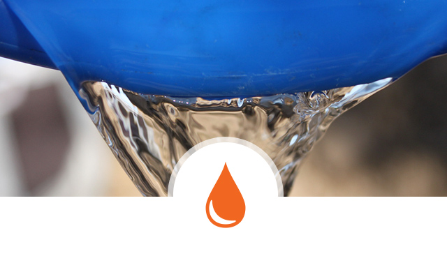 Clean Water Clean water pouring out of a bucket