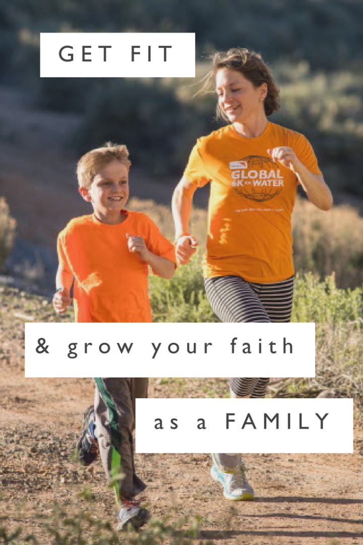 How to get fit and grow your faith as family | Family fitness | Family time | get outside | family project